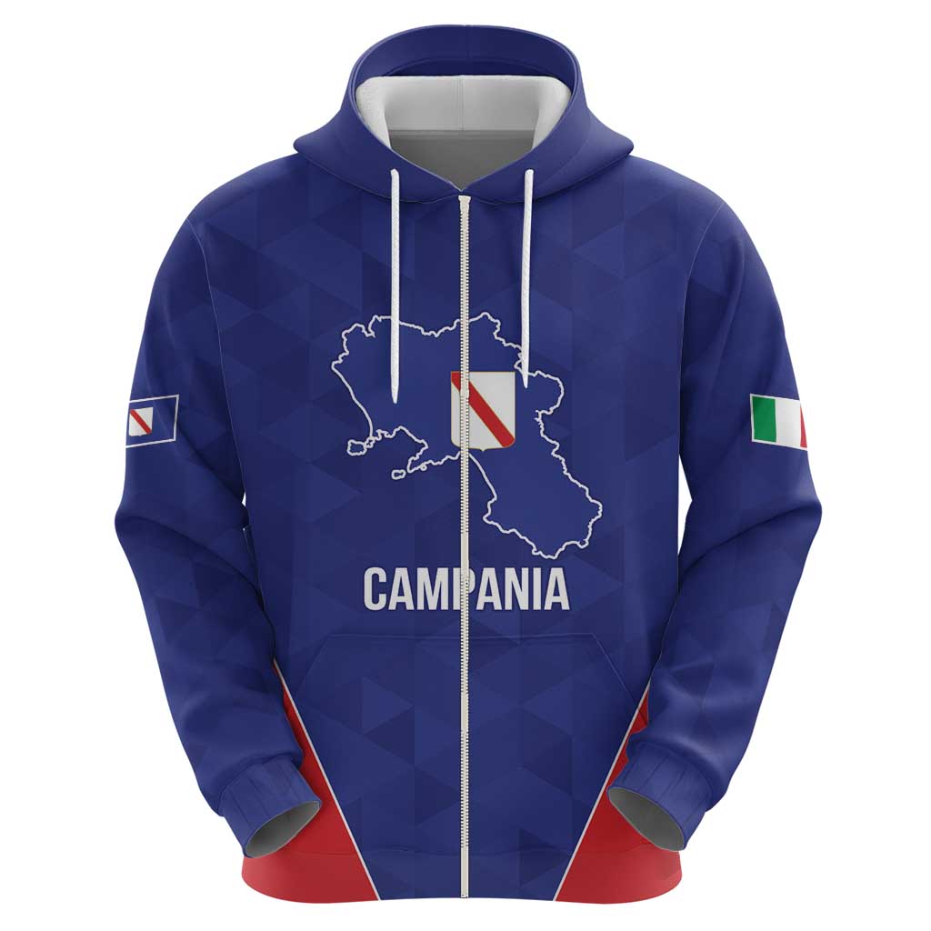 Personalized Italy Campania Zip Hoodie Inspiration Flags Style