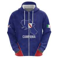 Personalized Italy Campania Zip Hoodie Inspiration Flags Style