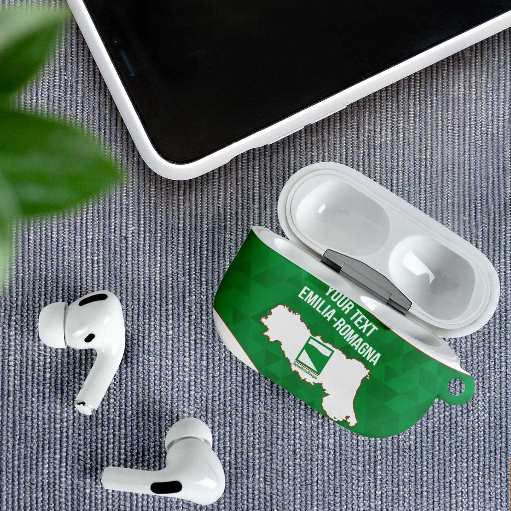 Personalized Italy Emilia-Romagna AirPods Case Inspiration Flags Style - Wonder Print Shop