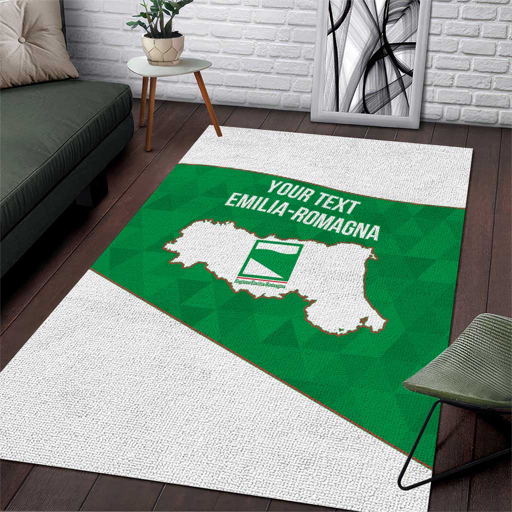 Personalized Italy Emilia-Romagna Area Rug Inspiration Flags Style