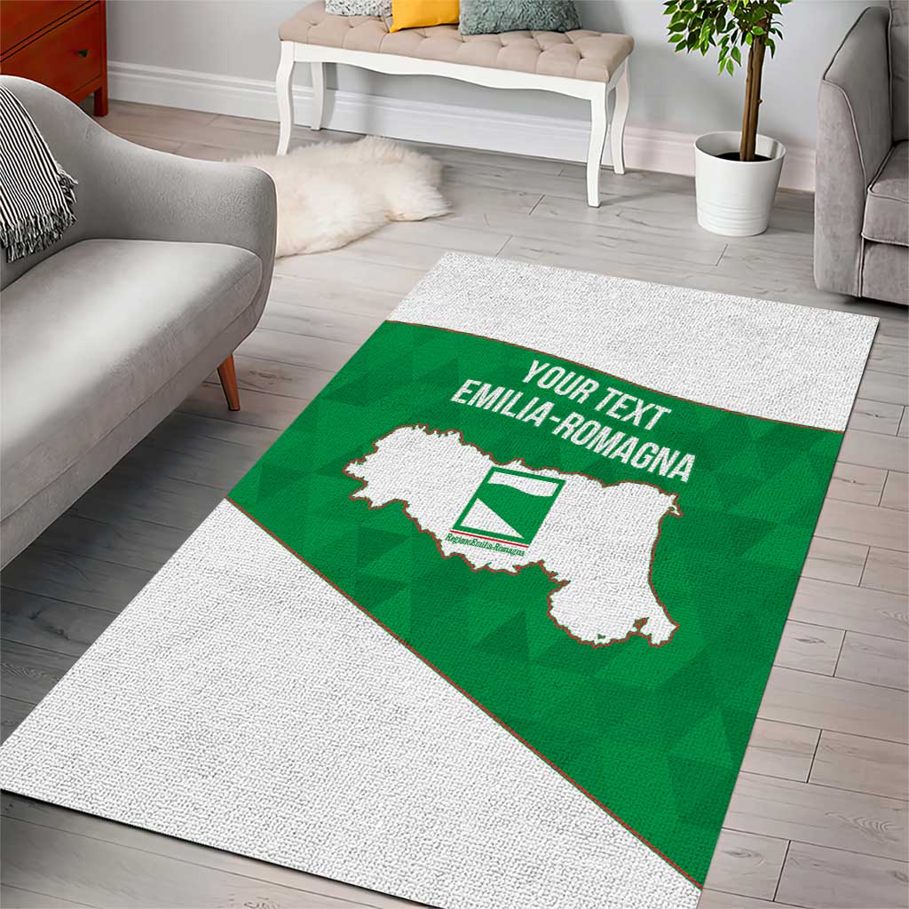 Personalized Italy Emilia-Romagna Area Rug Inspiration Flags Style