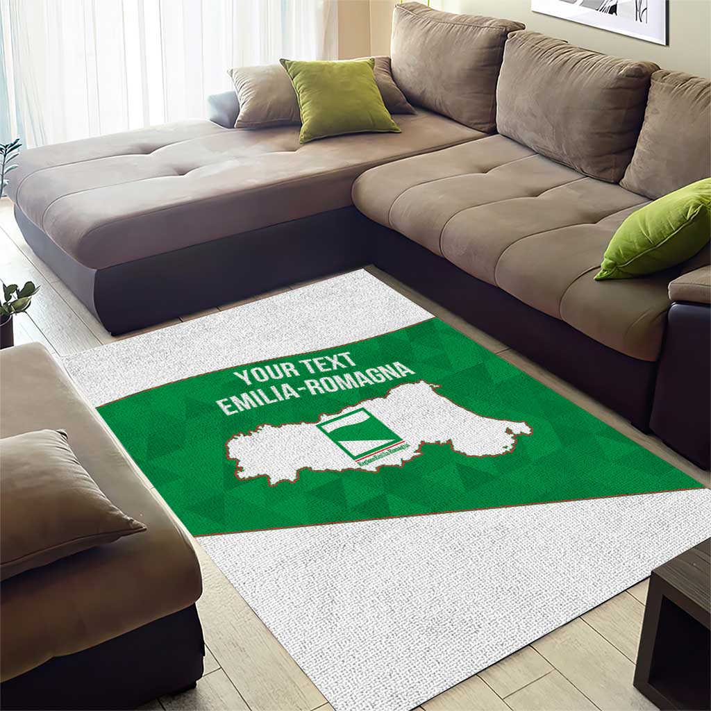 Personalized Italy Emilia-Romagna Area Rug Inspiration Flags Style