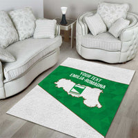 Personalized Italy Emilia-Romagna Area Rug Inspiration Flags Style