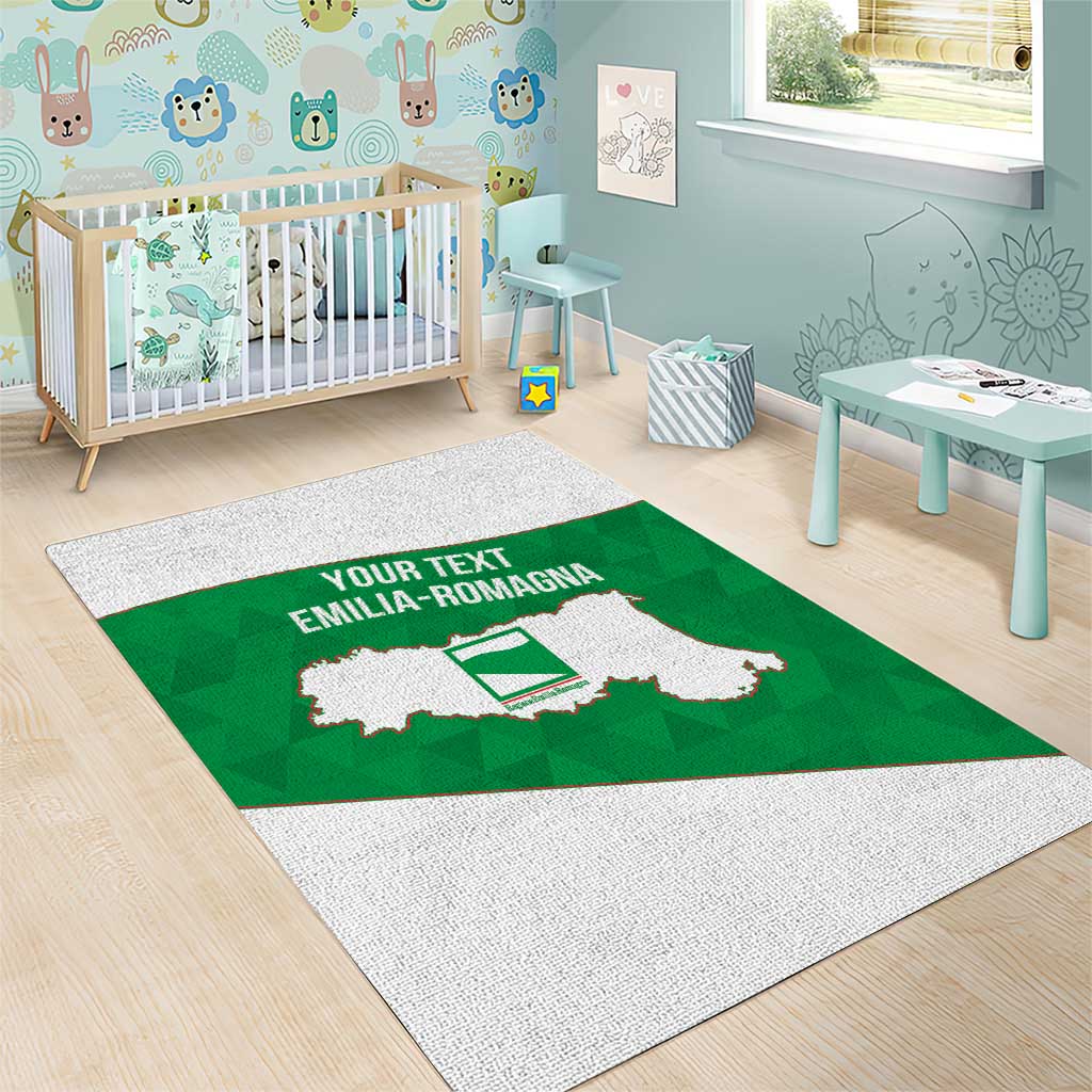 Personalized Italy Emilia-Romagna Area Rug Inspiration Flags Style
