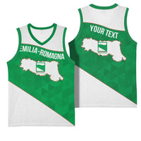 Personalized Italy Emilia-Romagna Basketball Jersey Inspiration Flags Style - Wonder Print Shop
