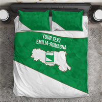 Personalized Italy Emilia-Romagna Bedding Set Inspiration Flags Style
