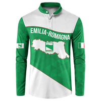 Personalized Italy Emilia-Romagna Button Sweatshirt Inspiration Flags Style