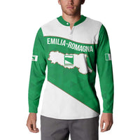 Personalized Italy Emilia-Romagna Button Sweatshirt Inspiration Flags Style