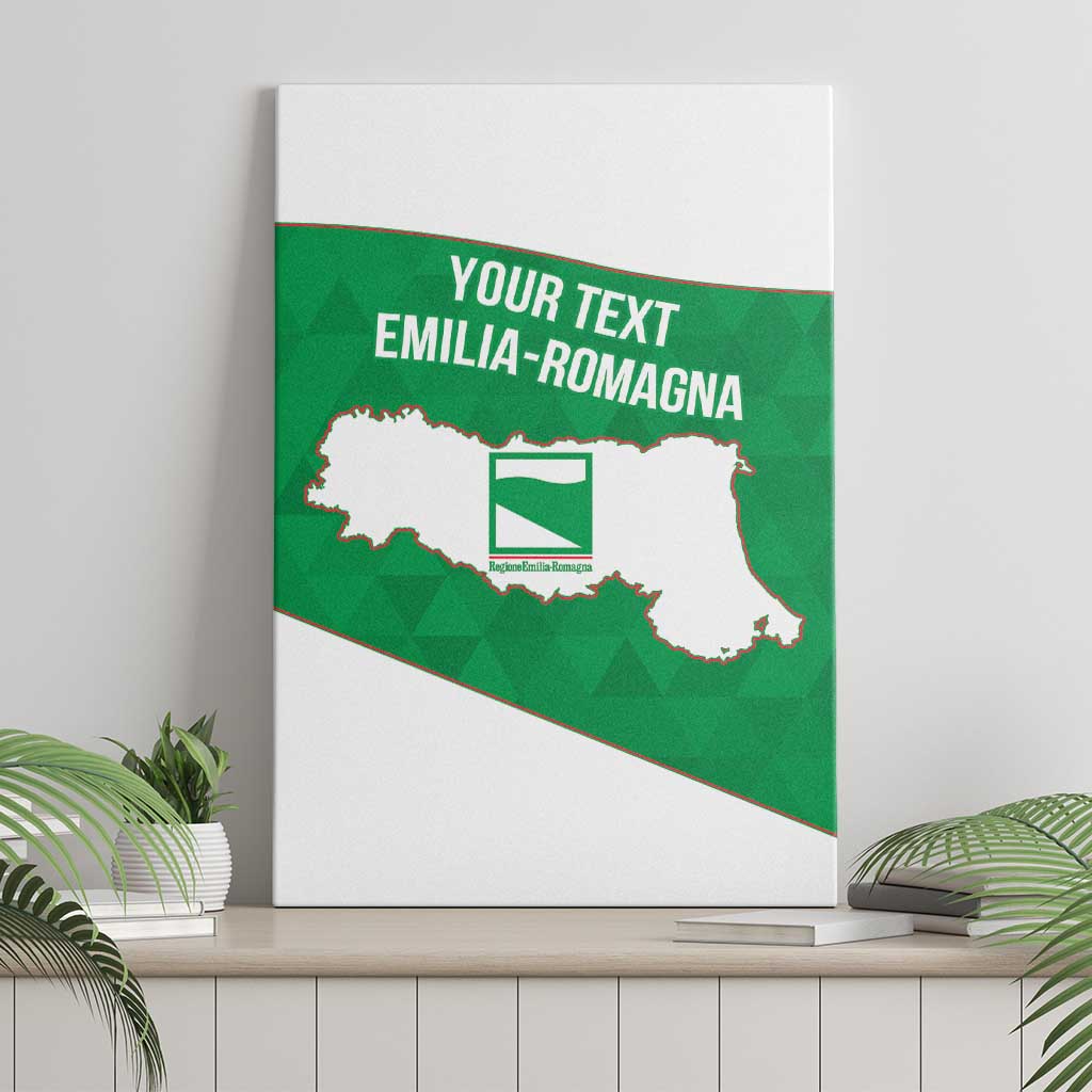Personalized Italy Emilia-Romagna Canvas Wall Art Inspiration Flags Style