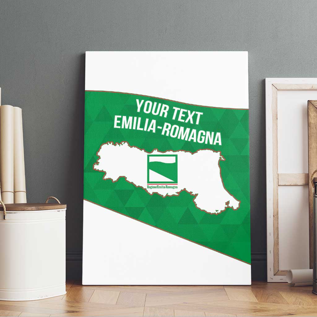 Personalized Italy Emilia-Romagna Canvas Wall Art Inspiration Flags Style
