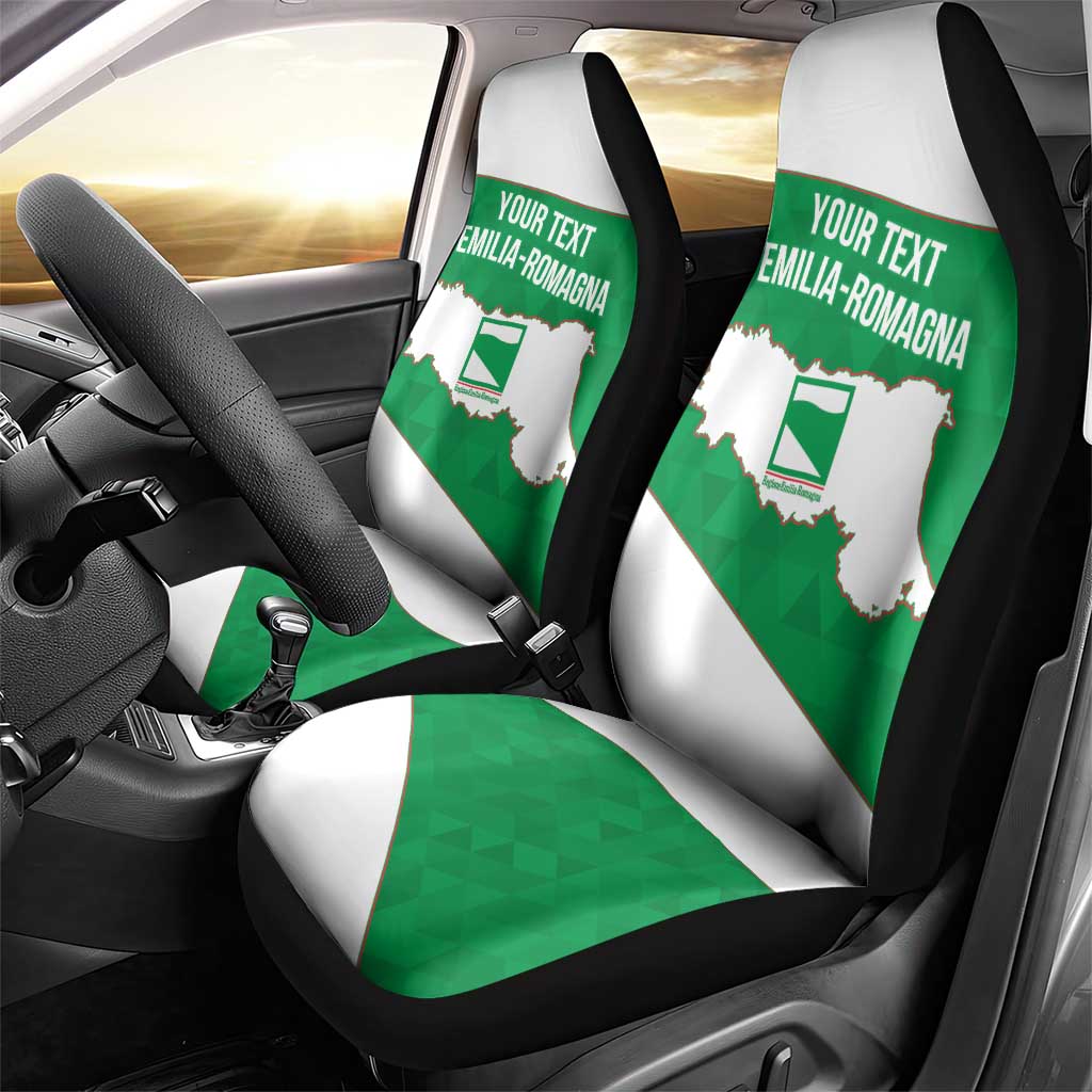 Personalized Italy Emilia-Romagna Car Seat Cover Inspiration Flags Style