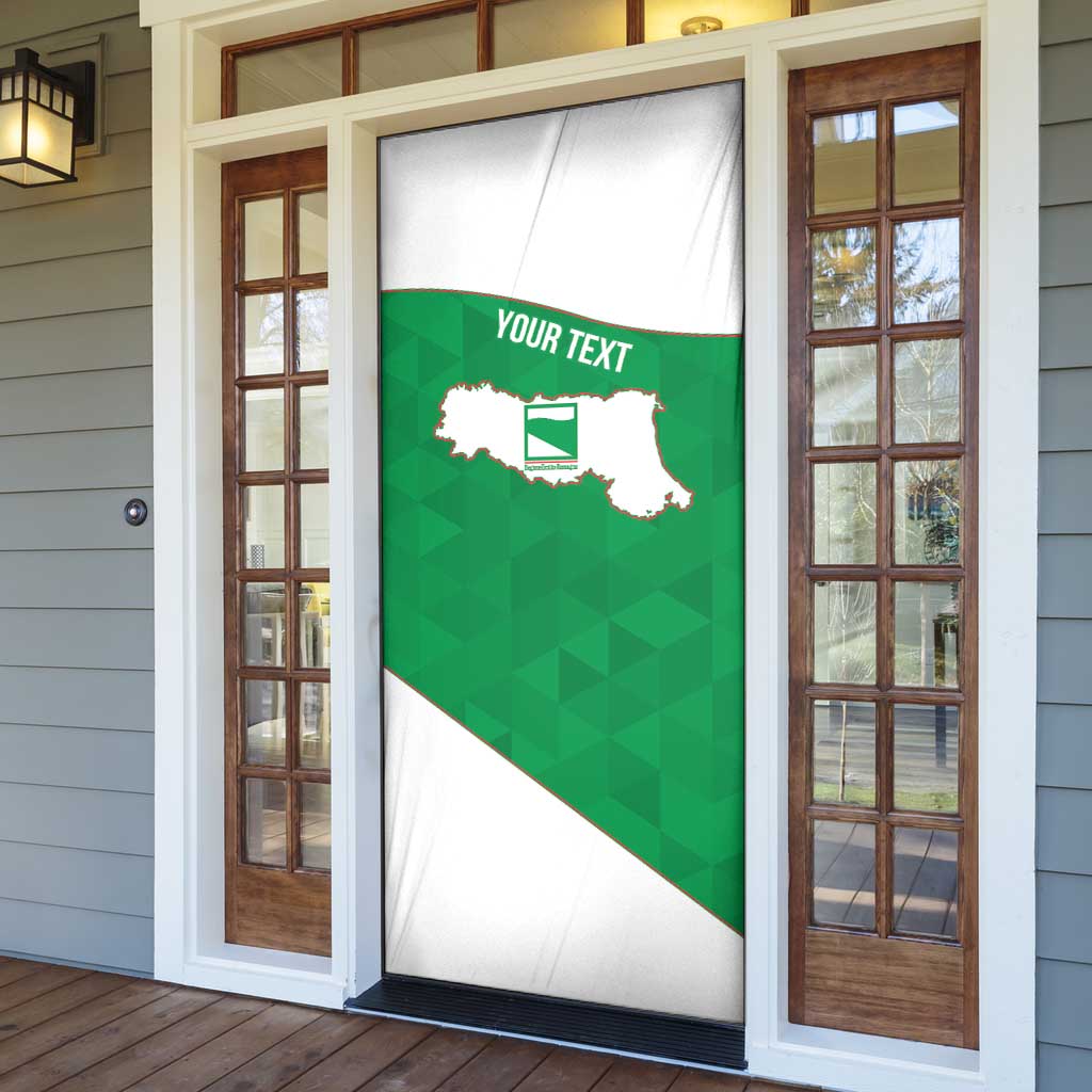 Personalized Italy Emilia-Romagna Door Cover Inspiration Flags Style - Wonder Print Shop