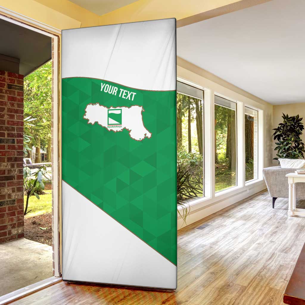 Personalized Italy Emilia-Romagna Door Cover Inspiration Flags Style - Wonder Print Shop