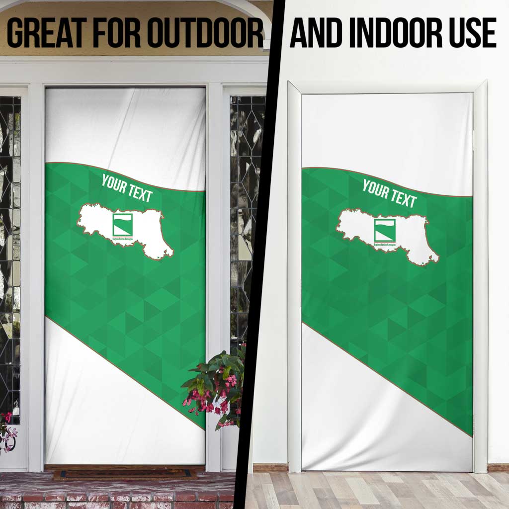 Personalized Italy Emilia-Romagna Door Cover Inspiration Flags Style - Wonder Print Shop