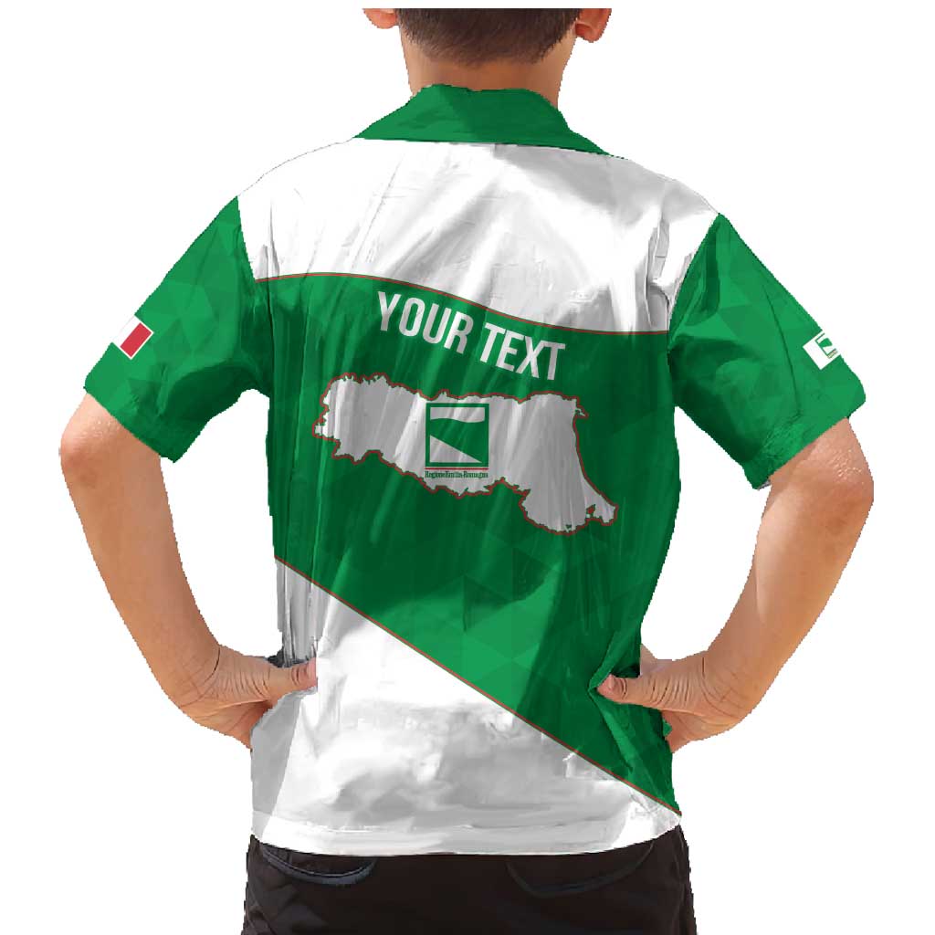 Personalized Italy Emilia-Romagna Family Matching Mermaid Dress and Hawaiian Shirt Inspiration Flags Style