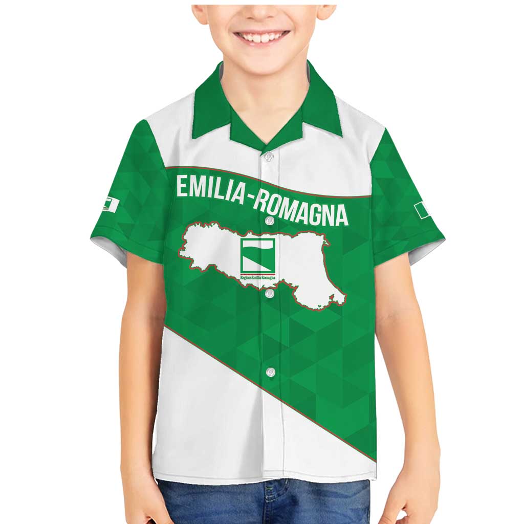 Personalized Italy Emilia-Romagna Family Matching Mermaid Dress and Hawaiian Shirt Inspiration Flags Style