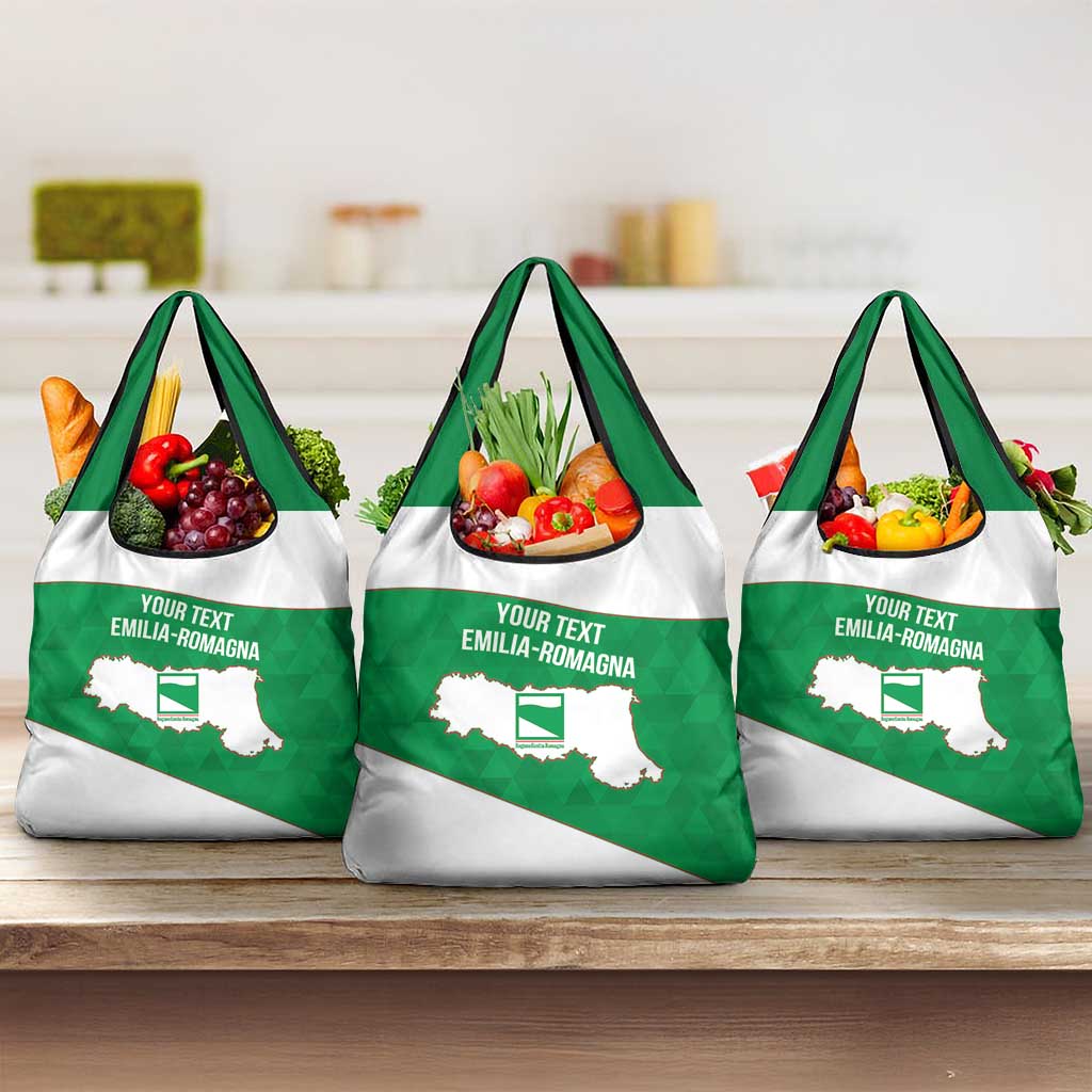 Personalized Italy Emilia-Romagna Grocery Bag Inspiration Flags Style