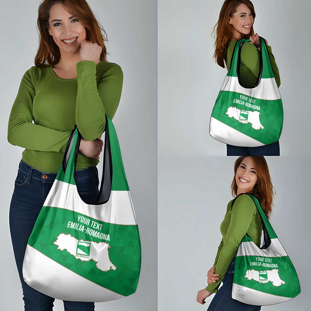 Personalized Italy Emilia-Romagna Grocery Bag Inspiration Flags Style