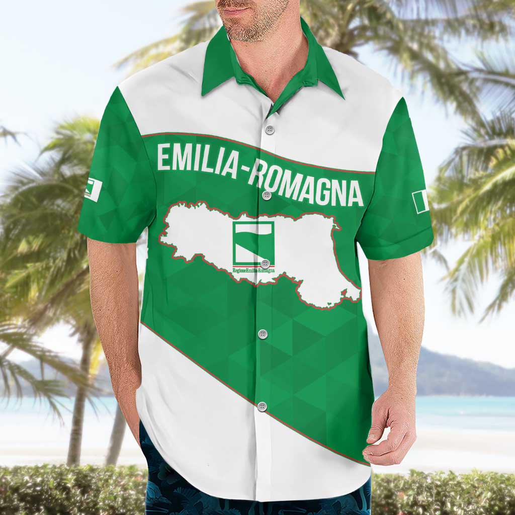 Personalized Italy Emilia-Romagna Hawaiian Shirt Inspiration Flags Style