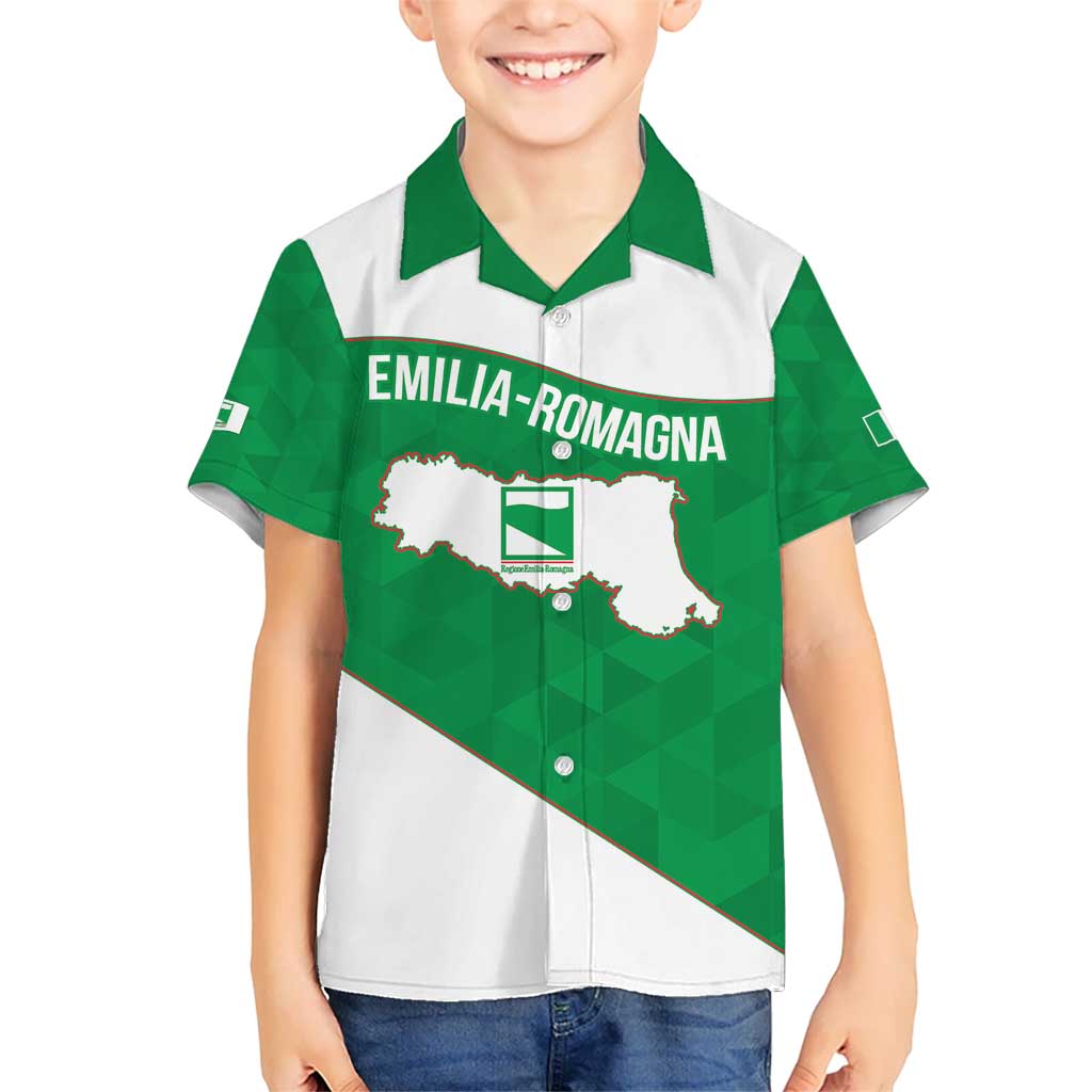 Personalized Italy Emilia-Romagna Kid Hawaiian Shirt Inspiration Flags Style