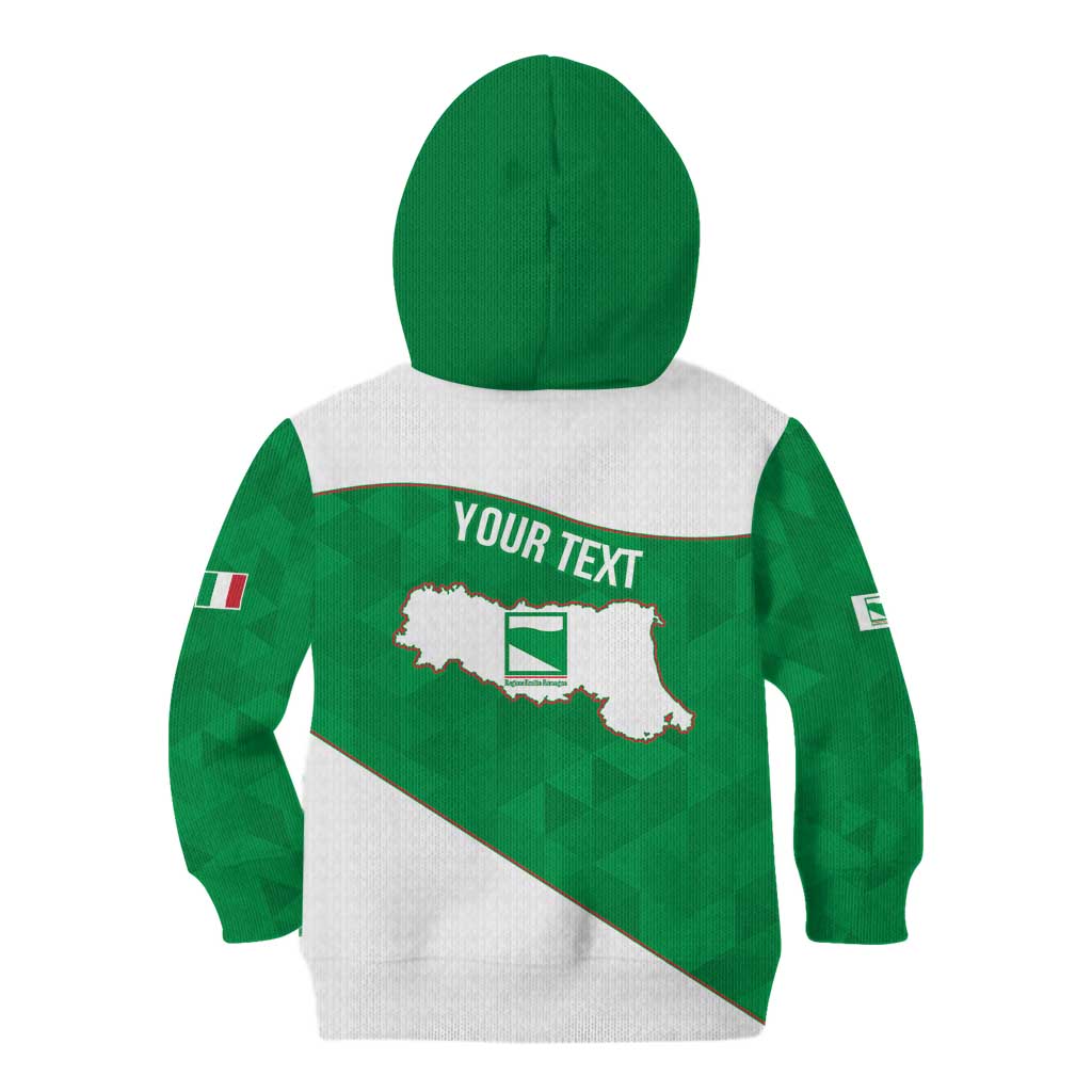 Personalized Italy Emilia-Romagna Kid Hoodie Inspiration Flags Style