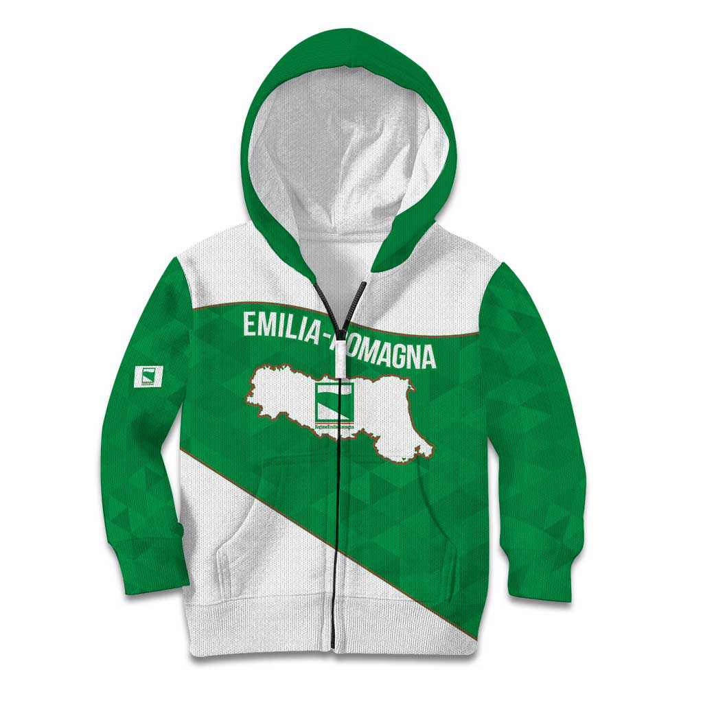 Personalized Italy Emilia-Romagna Kid Hoodie Inspiration Flags Style