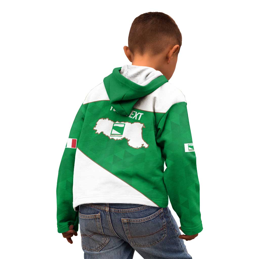 Personalized Italy Emilia-Romagna Kid Hoodie Inspiration Flags Style