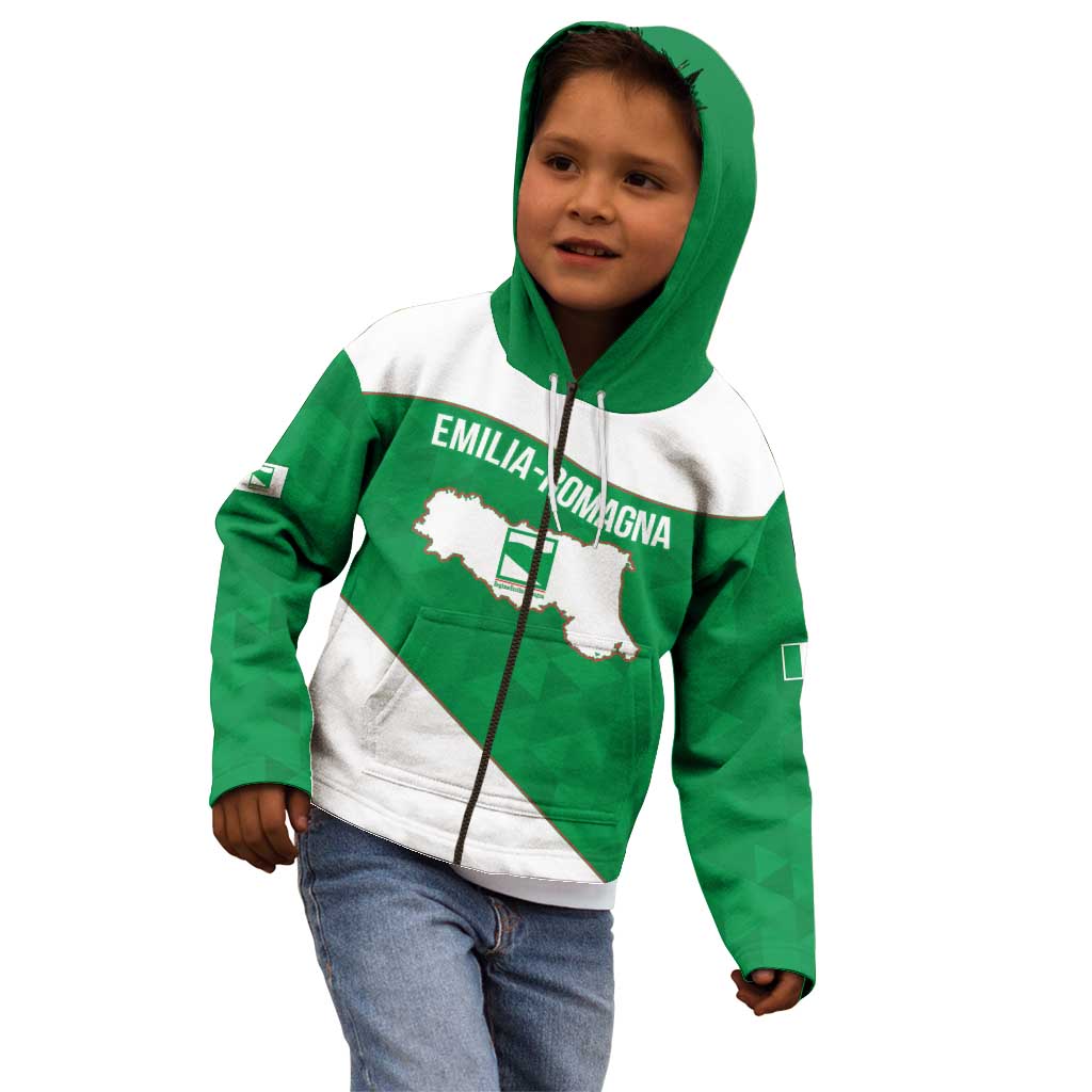 Personalized Italy Emilia-Romagna Kid Hoodie Inspiration Flags Style