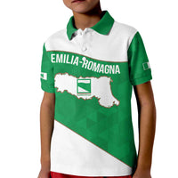 Personalized Italy Emilia-Romagna Kid Polo Shirt Inspiration Flags Style