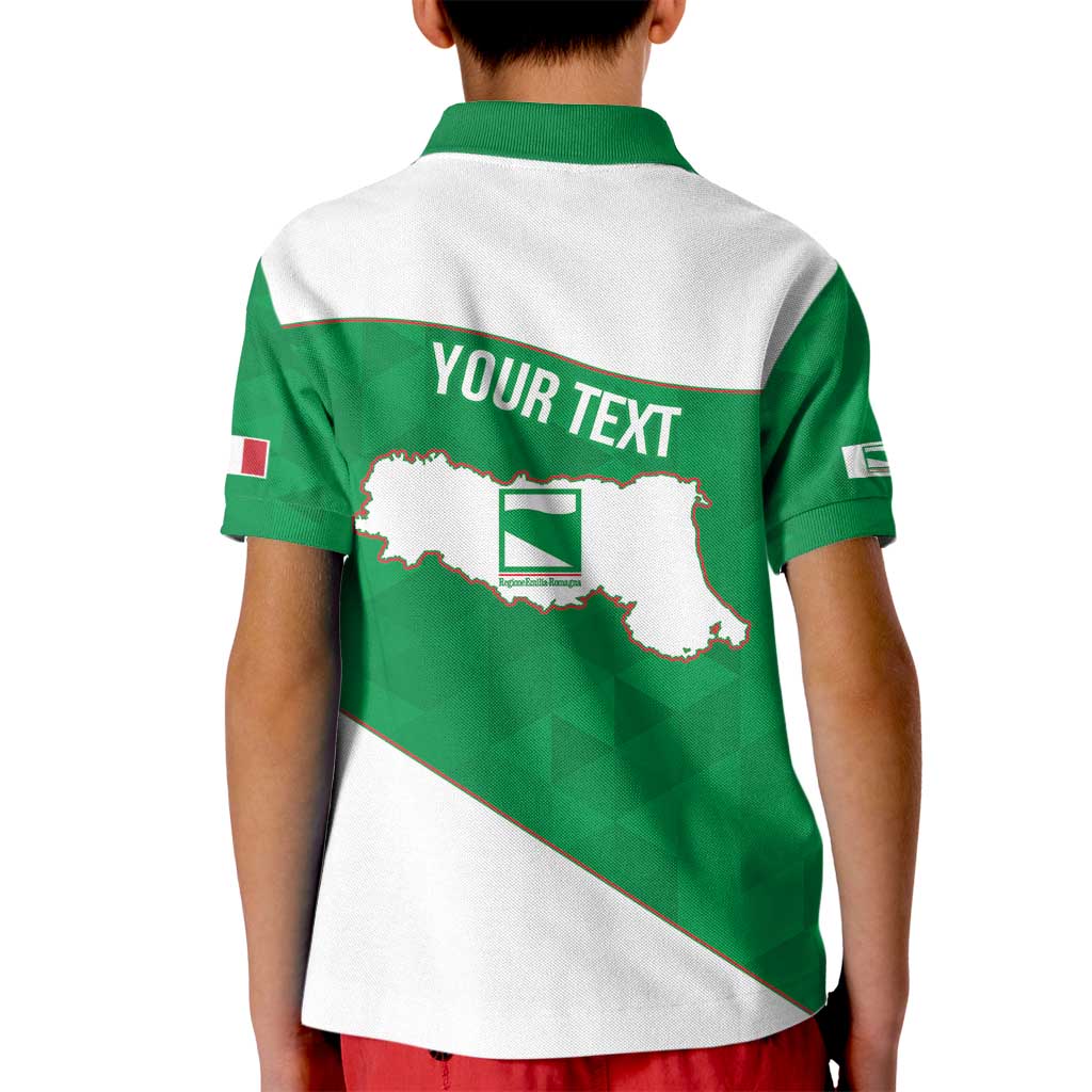 Personalized Italy Emilia-Romagna Kid Polo Shirt Inspiration Flags Style