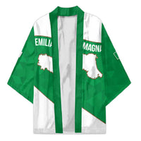 Personalized Italy Emilia-Romagna Kimono Inspiration Flags Style - Wonder Print Shop