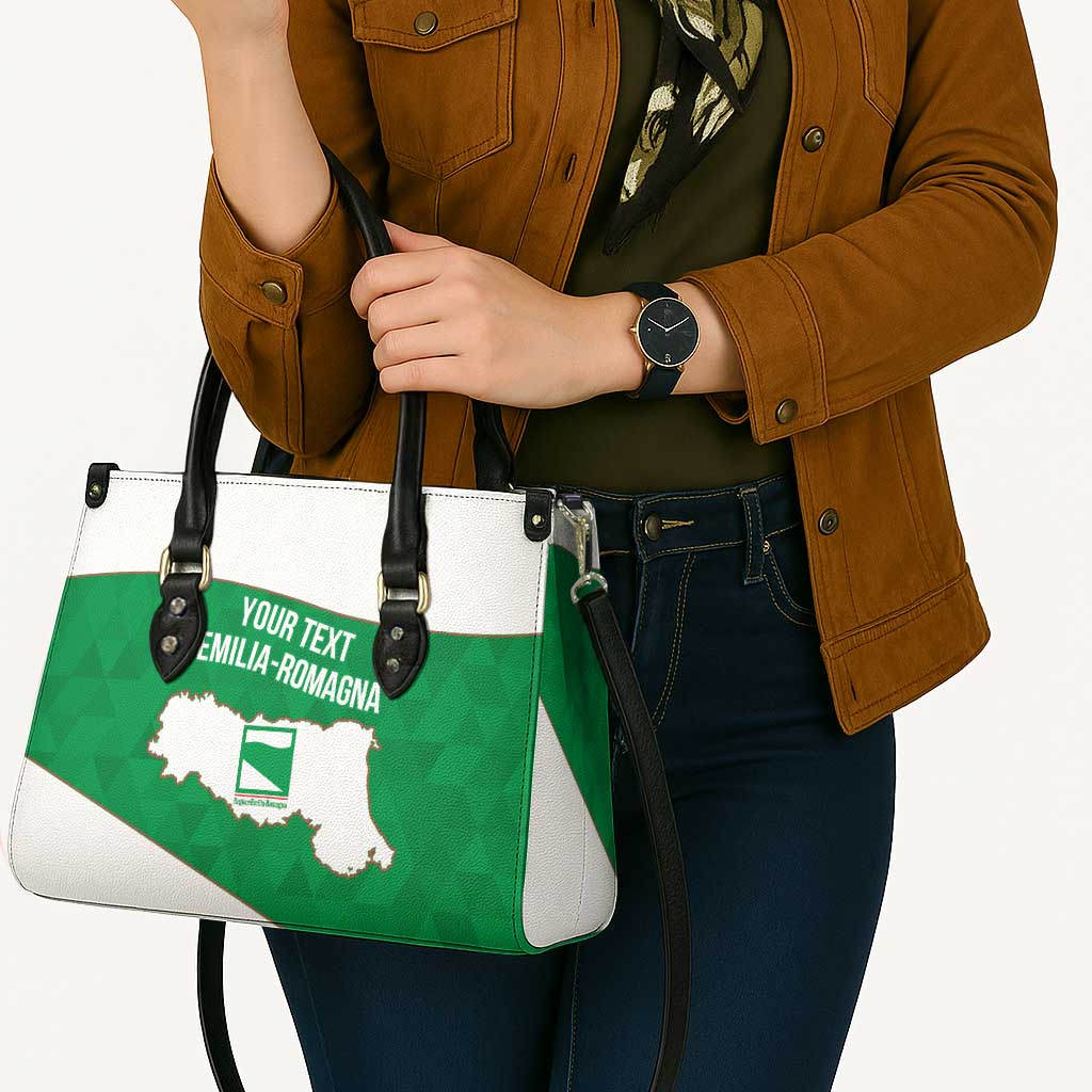 Personalized Italy Emilia-Romagna Leather Bag Inspiration Flags Style - Wonder Print Shop