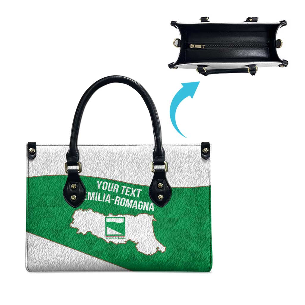 Personalized Italy Emilia-Romagna Leather Bag Inspiration Flags Style - Wonder Print Shop
