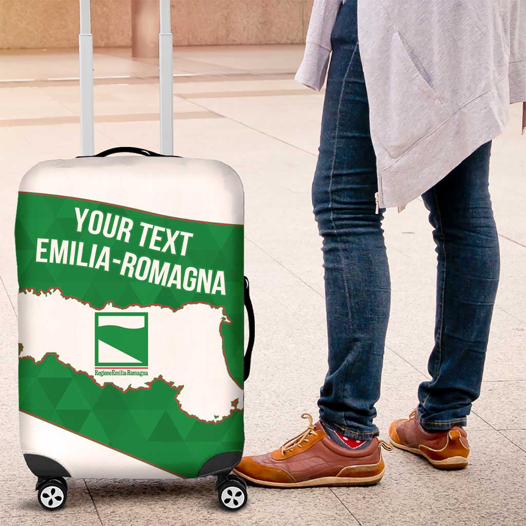 Personalized Italy Emilia-Romagna Luggage Cover Inspiration Flags Style