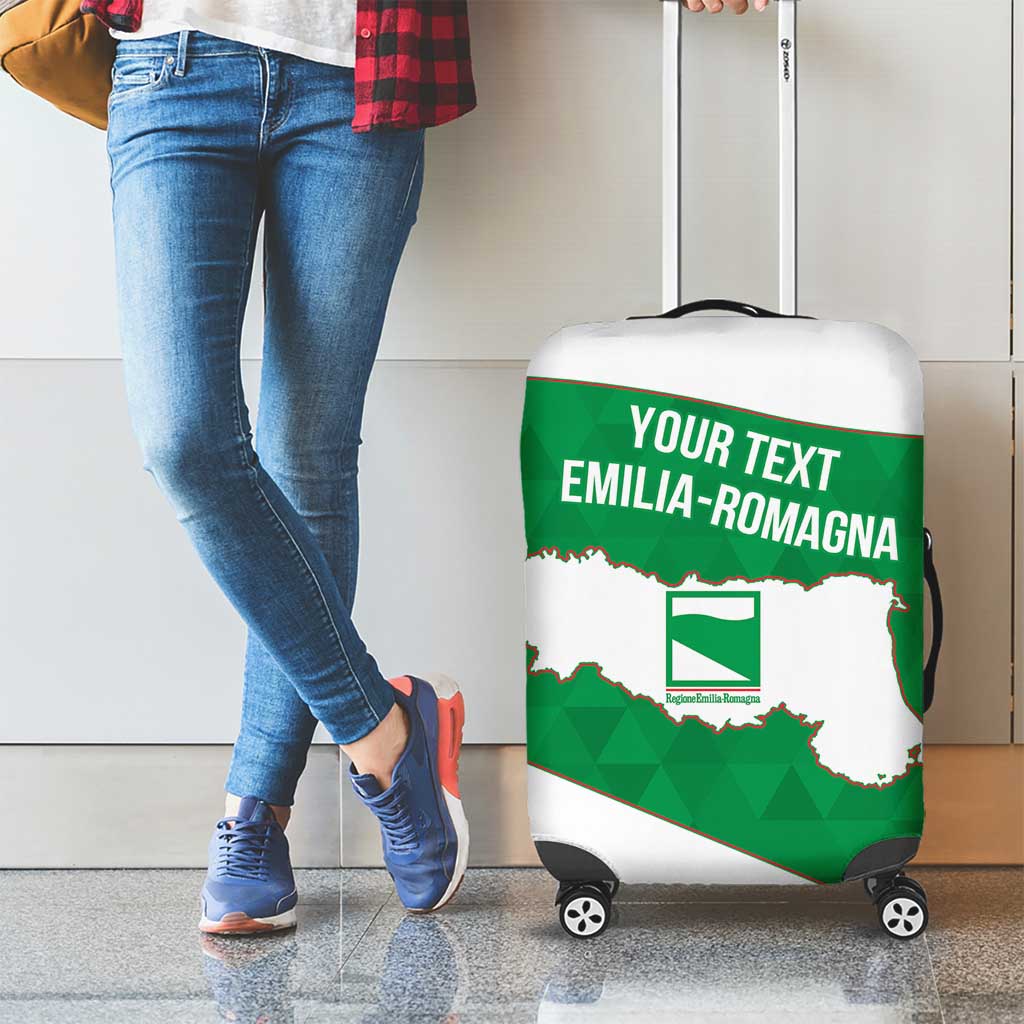 Personalized Italy Emilia-Romagna Luggage Cover Inspiration Flags Style