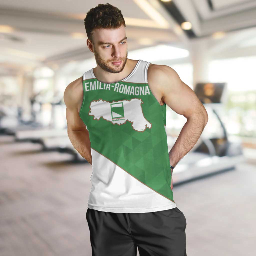 Personalized Italy Emilia-Romagna Men Tank Top Inspiration Flags Style