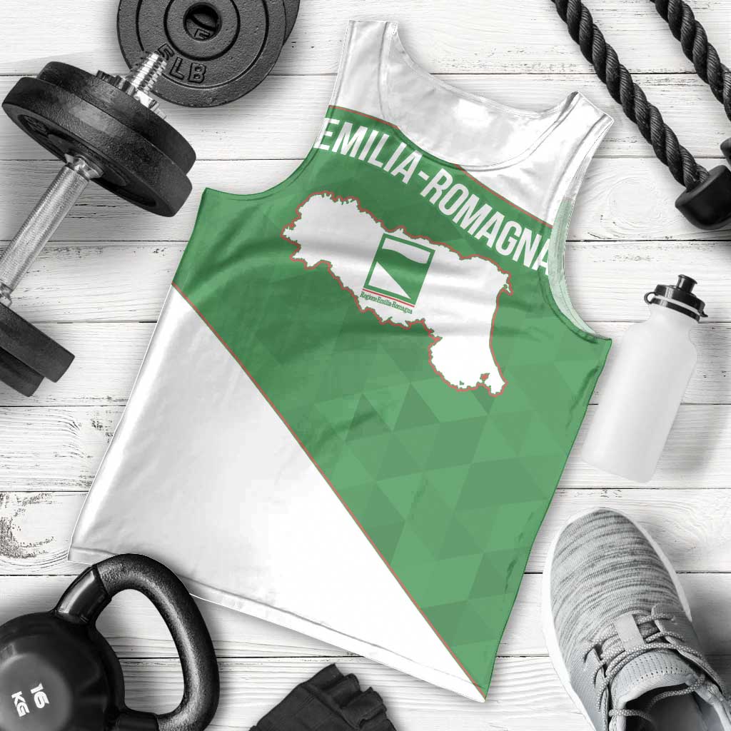 Personalized Italy Emilia-Romagna Men Tank Top Inspiration Flags Style