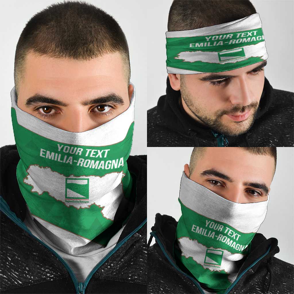 Personalized Italy Emilia-Romagna Neck Gaiter Inspiration Flags Style - Wonder Print Shop