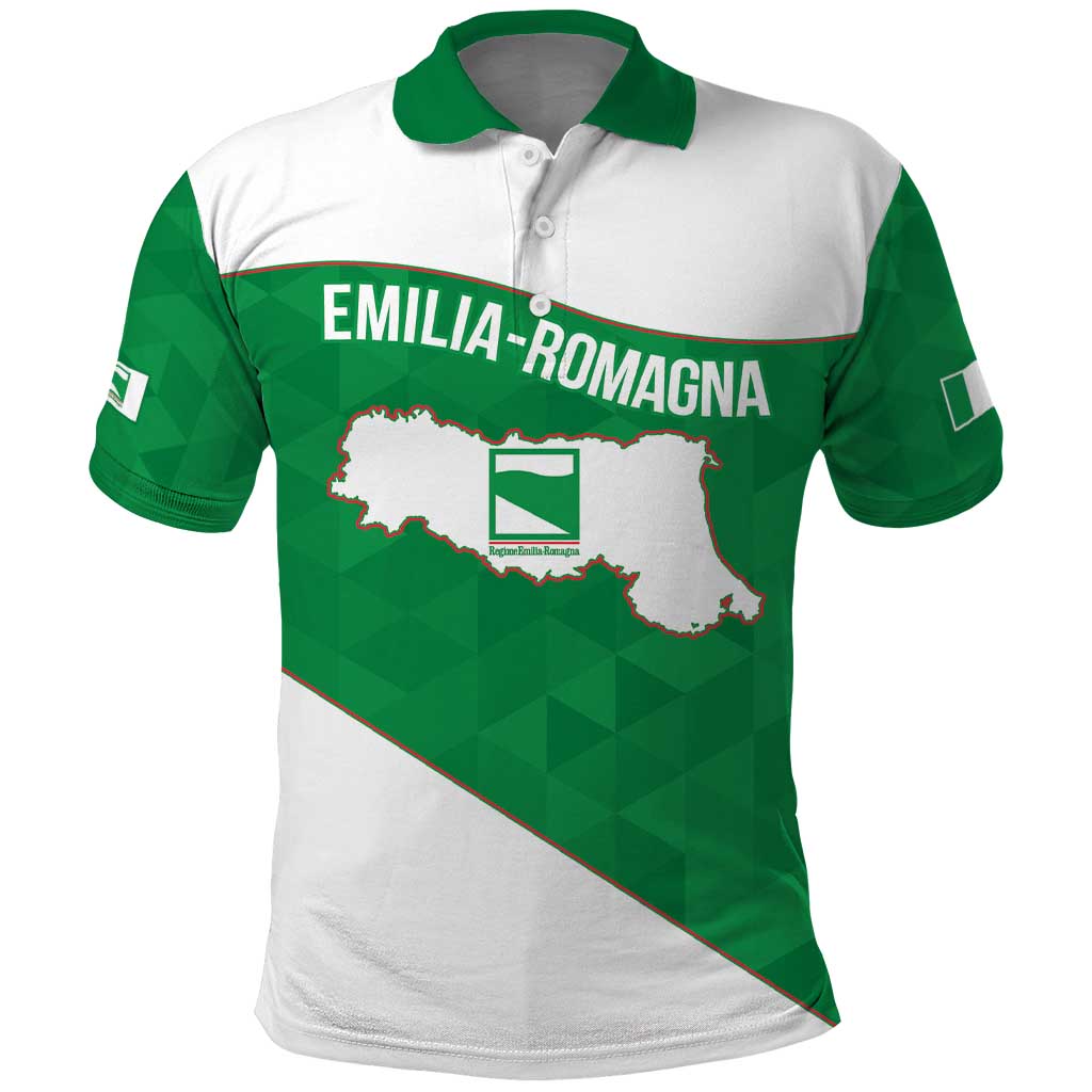 Personalized Italy Emilia-Romagna Polo Shirt Inspiration Flags Style