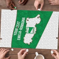 Personalized Italy Emilia-Romagna Puzzle Inspiration Flags Style - Wonder Print Shop