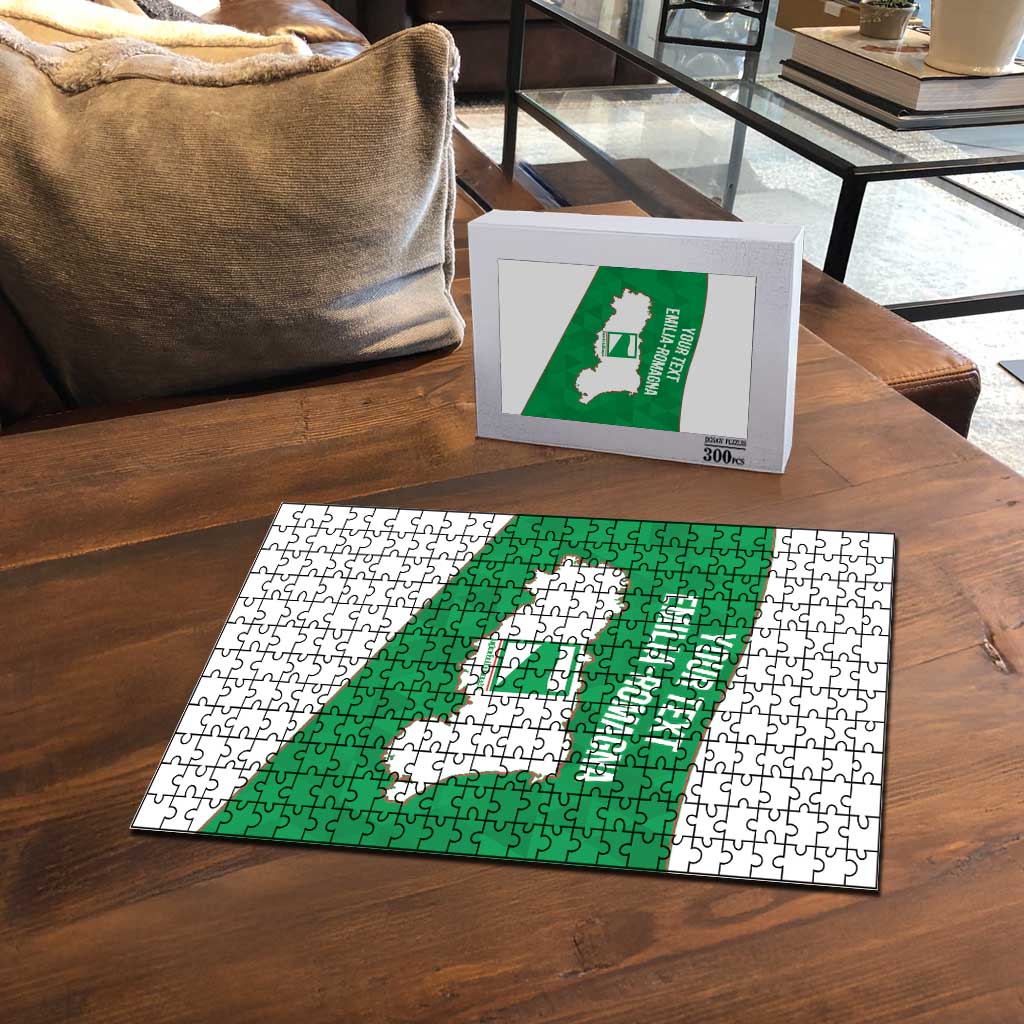 Personalized Italy Emilia-Romagna Puzzle Inspiration Flags Style - Wonder Print Shop