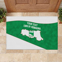 Personalized Italy Emilia-Romagna Rubber Doormat Inspiration Flags Style