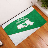 Personalized Italy Emilia-Romagna Rubber Doormat Inspiration Flags Style