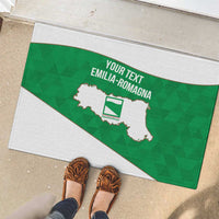 Personalized Italy Emilia-Romagna Rubber Doormat Inspiration Flags Style