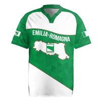 Personalized Italy Emilia-Romagna Rugby Jersey Inspiration Flags Style