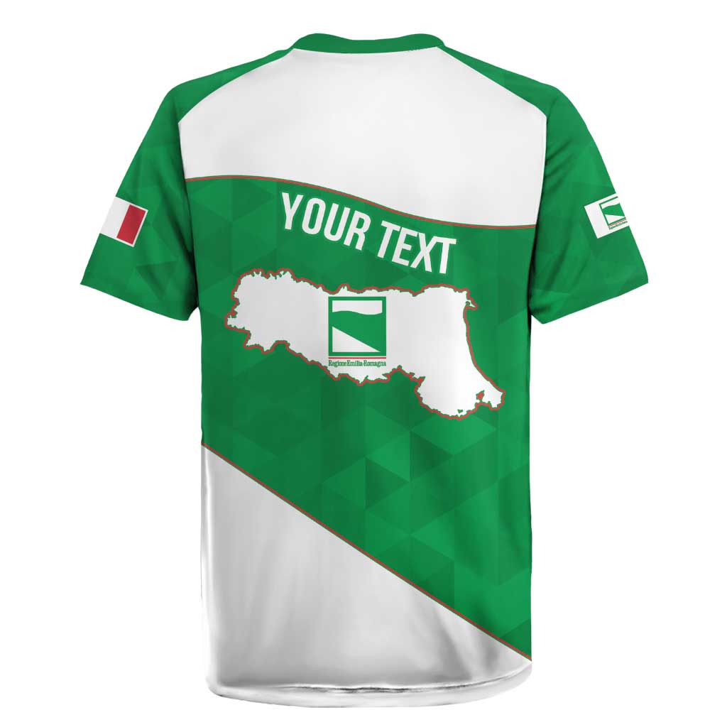 Personalized Italy Emilia-Romagna Rugby Jersey Inspiration Flags Style