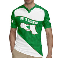 Personalized Italy Emilia-Romagna Rugby Jersey Inspiration Flags Style