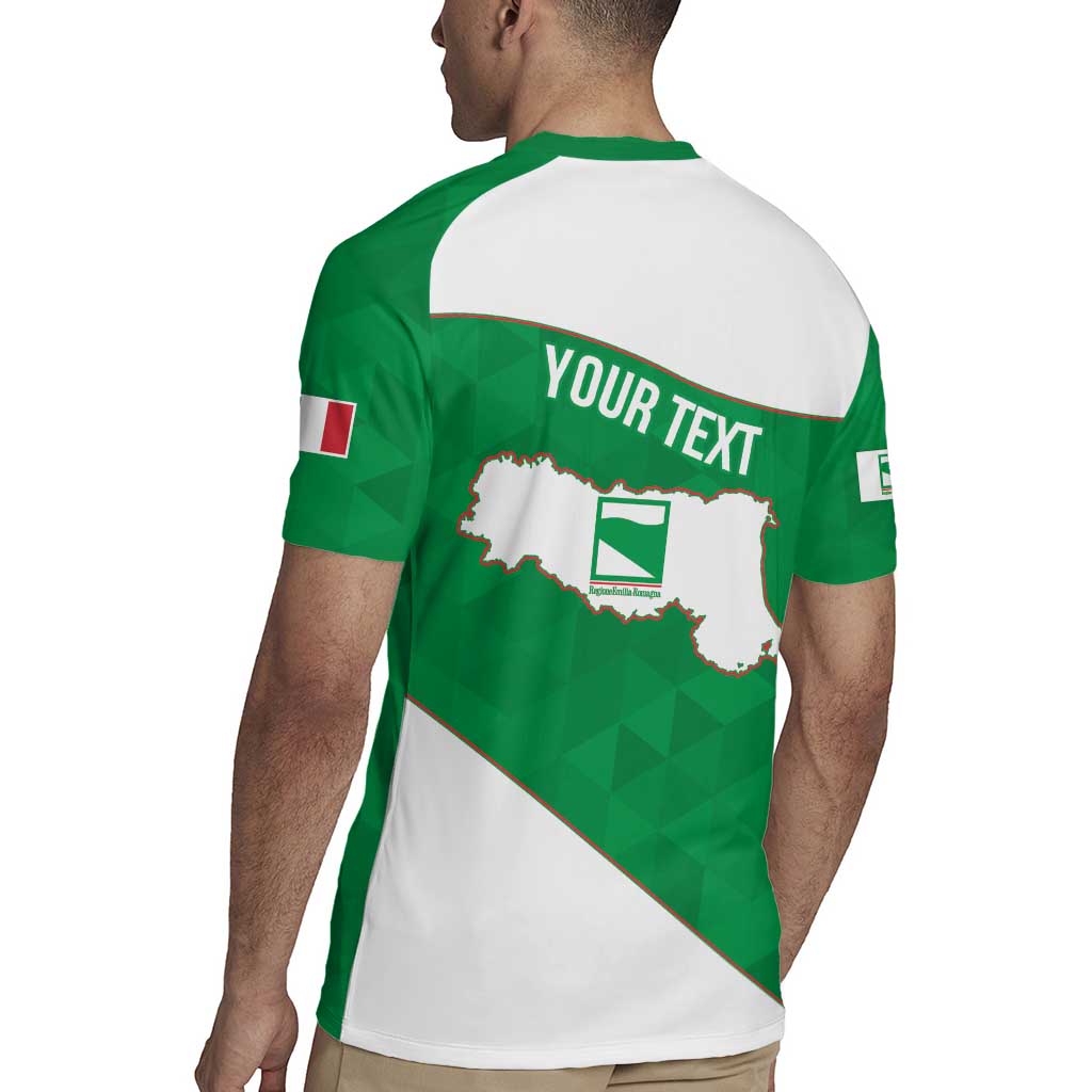 Personalized Italy Emilia-Romagna Rugby Jersey Inspiration Flags Style