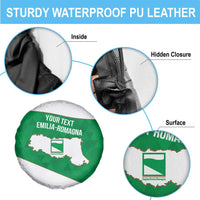 Personalized Italy Emilia-Romagna Spare Tire Cover Inspiration Flags Style