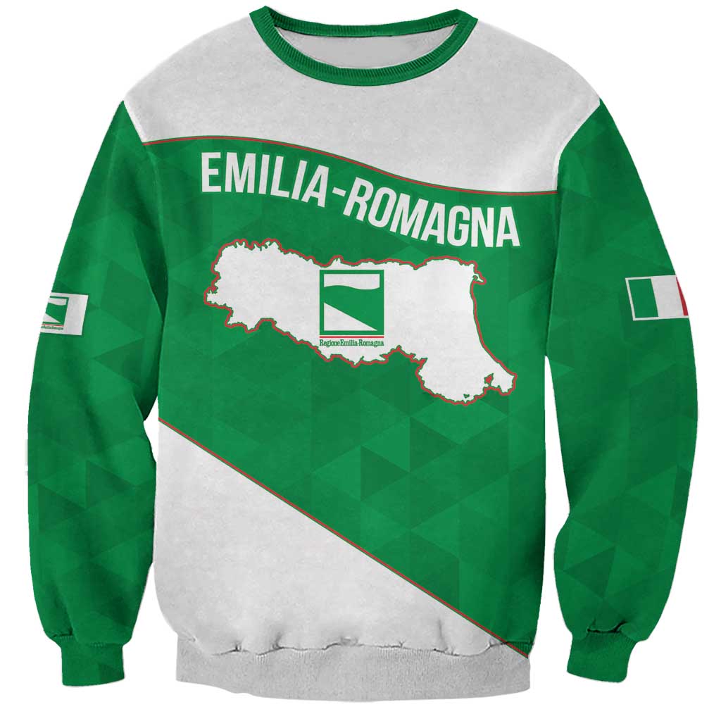 Personalized Italy Emilia-Romagna Sweatshirt Inspiration Flags Style